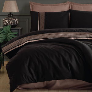 Borderline Double Ranforce Duvet Cover Tulkas V2 Black