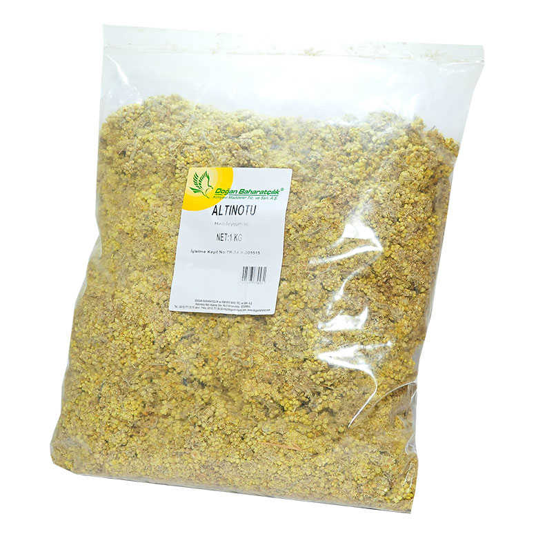 Natural Golden Flower Herb 1000 Gr Package