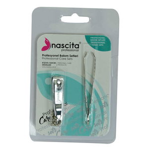 Tweezers Nail Clippers 2 Li Professional Grooming Set