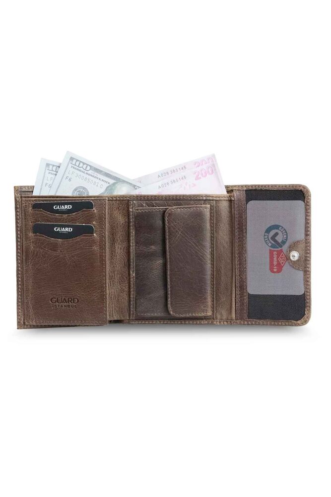 Crazy Coffee Women's Wallet with Coin Compartment