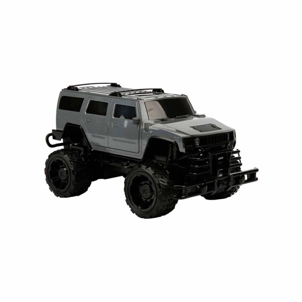 1:14 Remote Control Big Foot Usb Charging Hummer 34 cm. - Gray