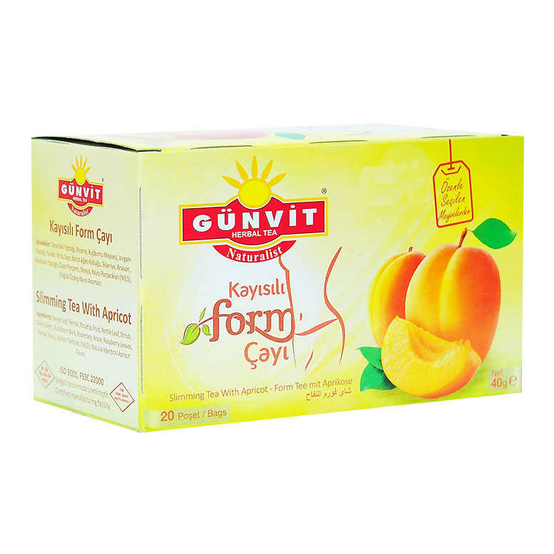 Apricot Form Tea 20 Sachets