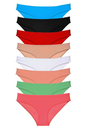 8pcs Super Eco Set Lycra Women Slip Panty Set 5