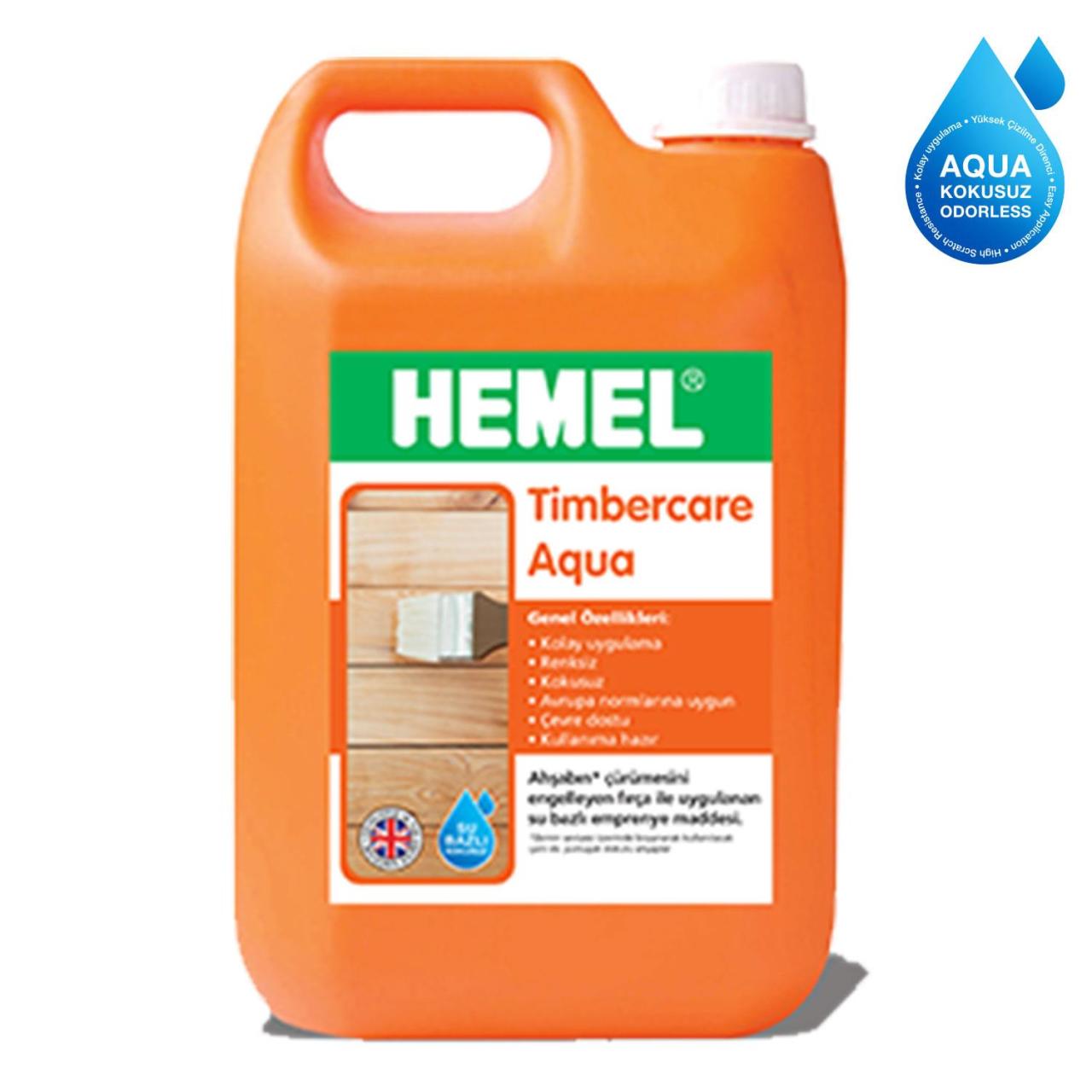 Hemel Timbercare Aqua Impregnation 5 Liters Transparent