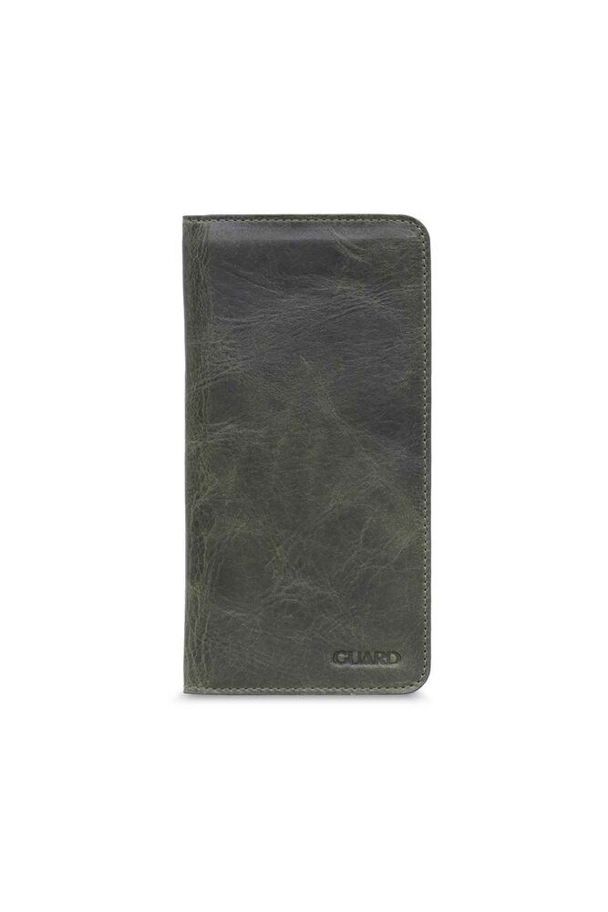 Antique Green Hand Portfolio with Telephone Entry