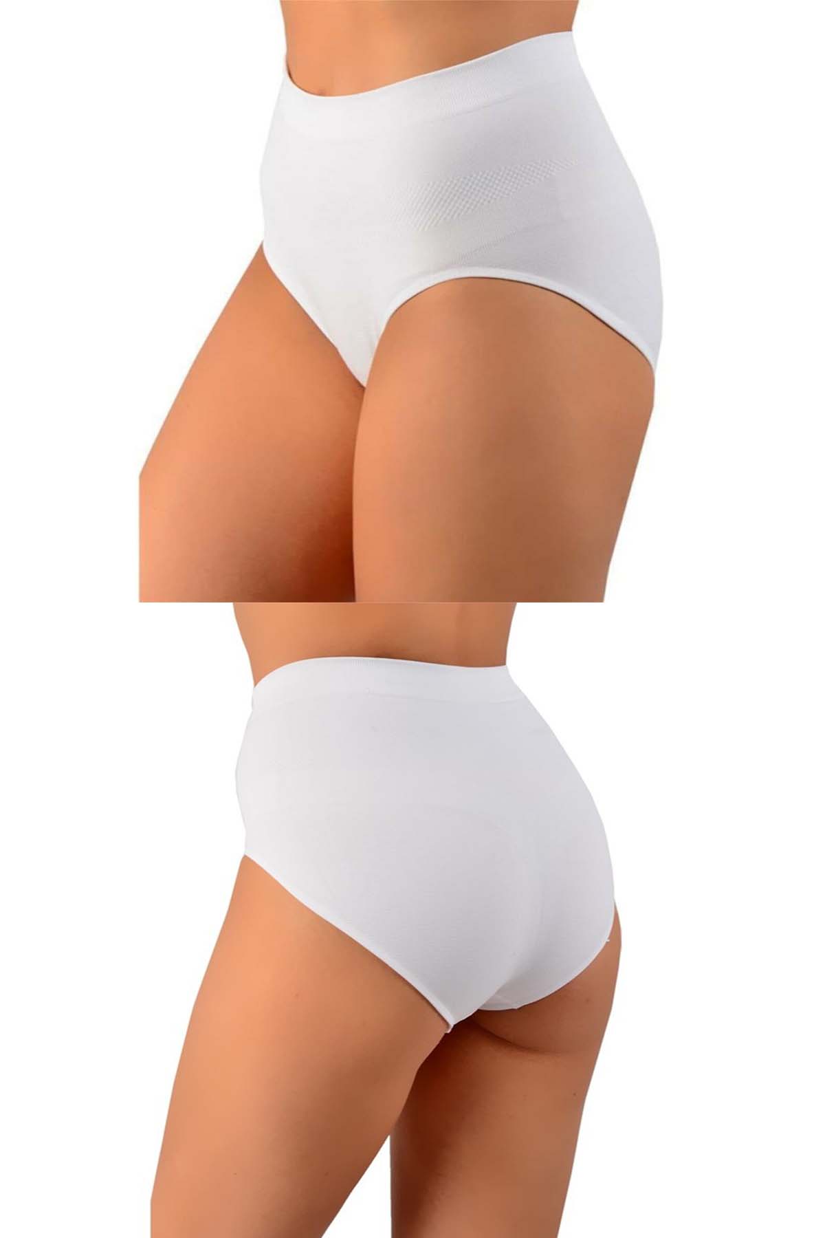 Elite Life Women's Waist And Hip Trainer White Women's Corset 815