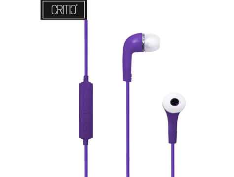 Critic J5 Earbuds Purple