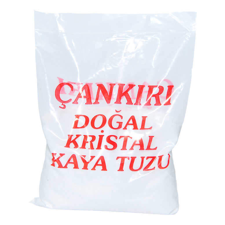 Edible Natural Crystal Rock Salt Ground Cankiri White 1000 Gr