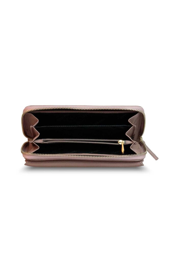 Powder Leather Lady Wallet