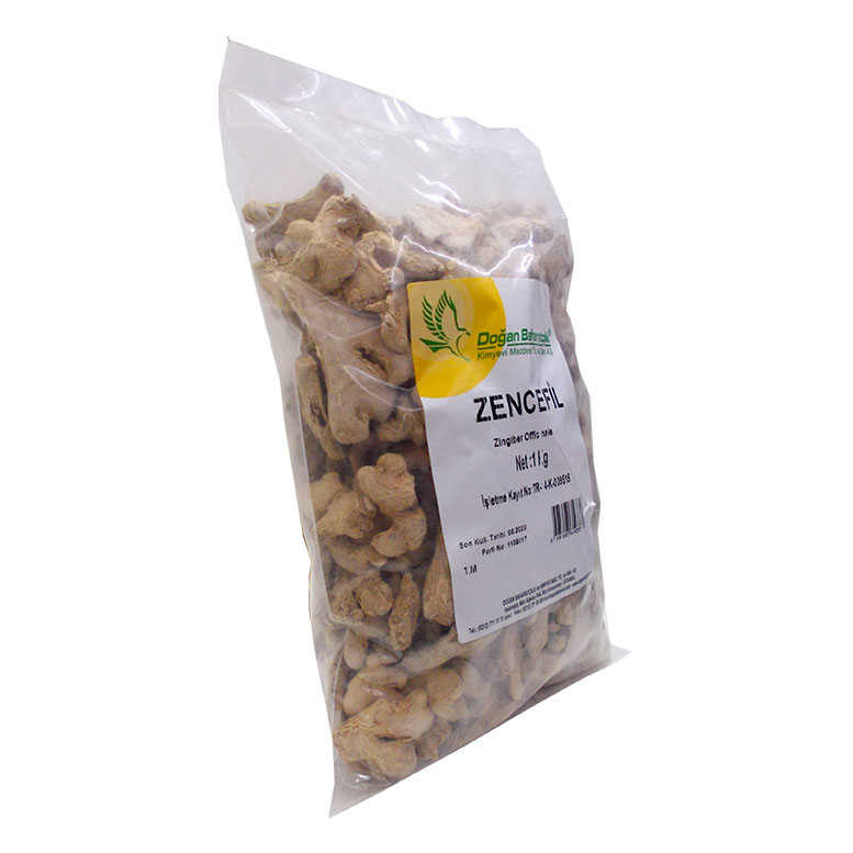 Ginger Root Grain Natural 1000 Gr Package