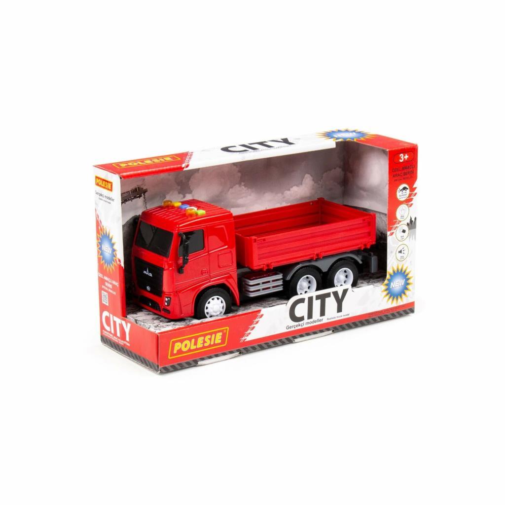 Lighted Sound Rubbing Truck 25 Cm