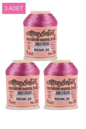 3 Pieces Altinbasak Oya and Lace Floss 20 gr - Turk - No: 020