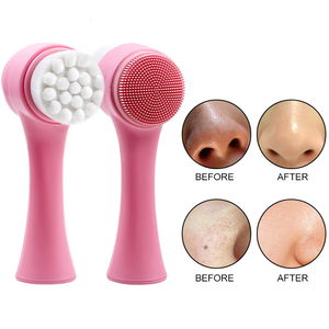 Double Sided Facial Cleansing and Massage Brush