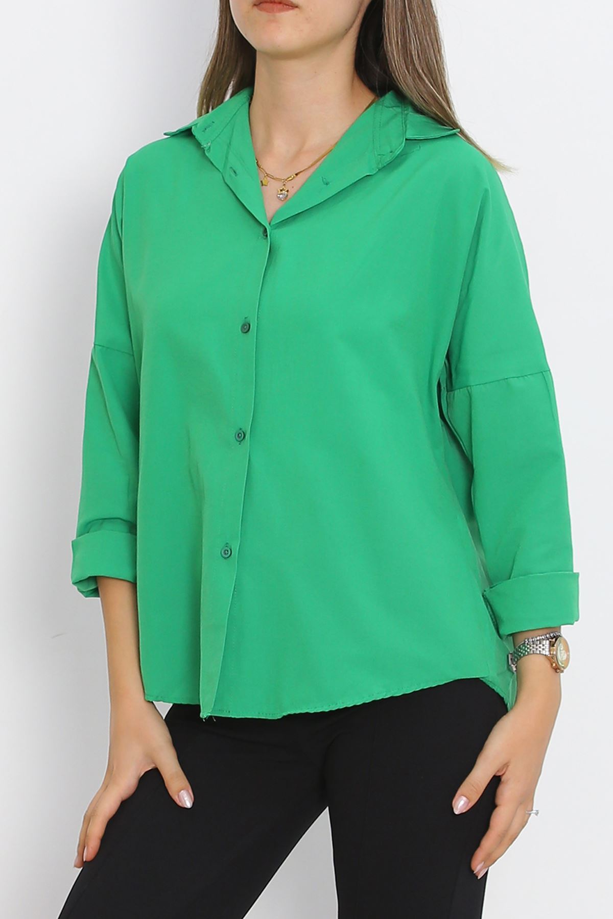 Oversize Shirt Green12