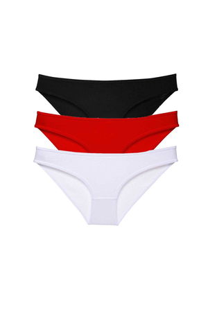 3pcs Super Eco Set Lycra Women Slip Panties 535