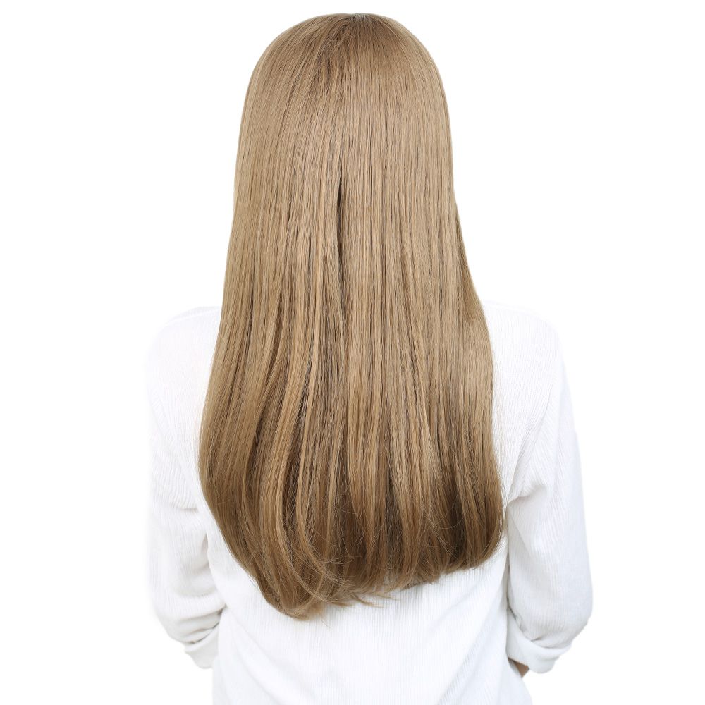 Kanekalon Fiber Synthetic Long Straight Wig / Baby Sandal