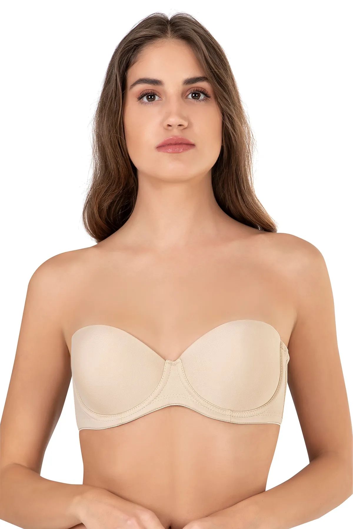 Women's Ten Push-up Padded Strapless Bra 2850