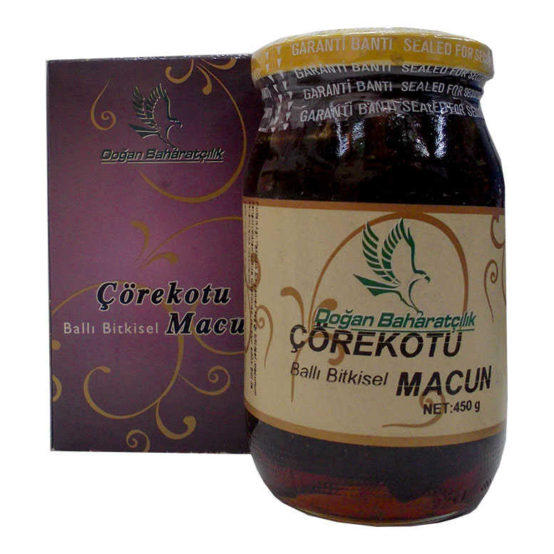 Black Cumin Honey Herbal Mixture Glass Jar 450 Gr