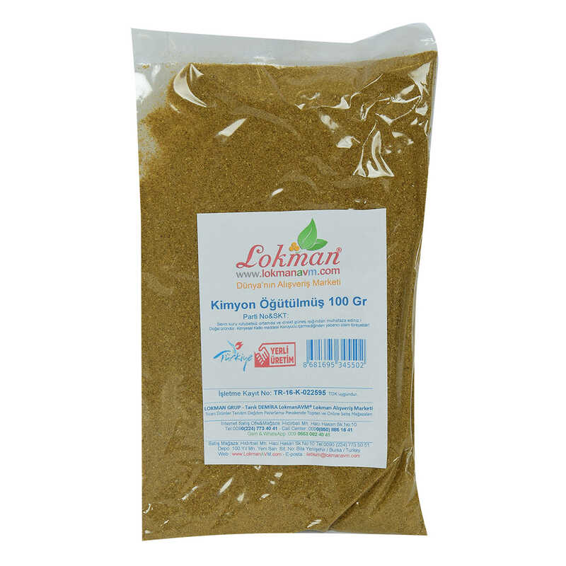 Cumin Ground Edible 100 Gr Package