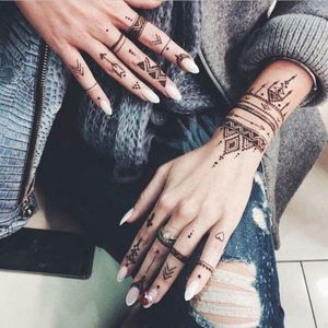 Indian Henna Tube Black