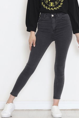 Super Lycra Slim Leg Jeans Smoked