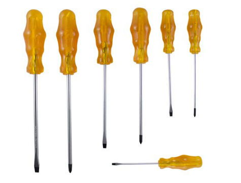 Magnet Tip Screwdriver Set (7 pcs)