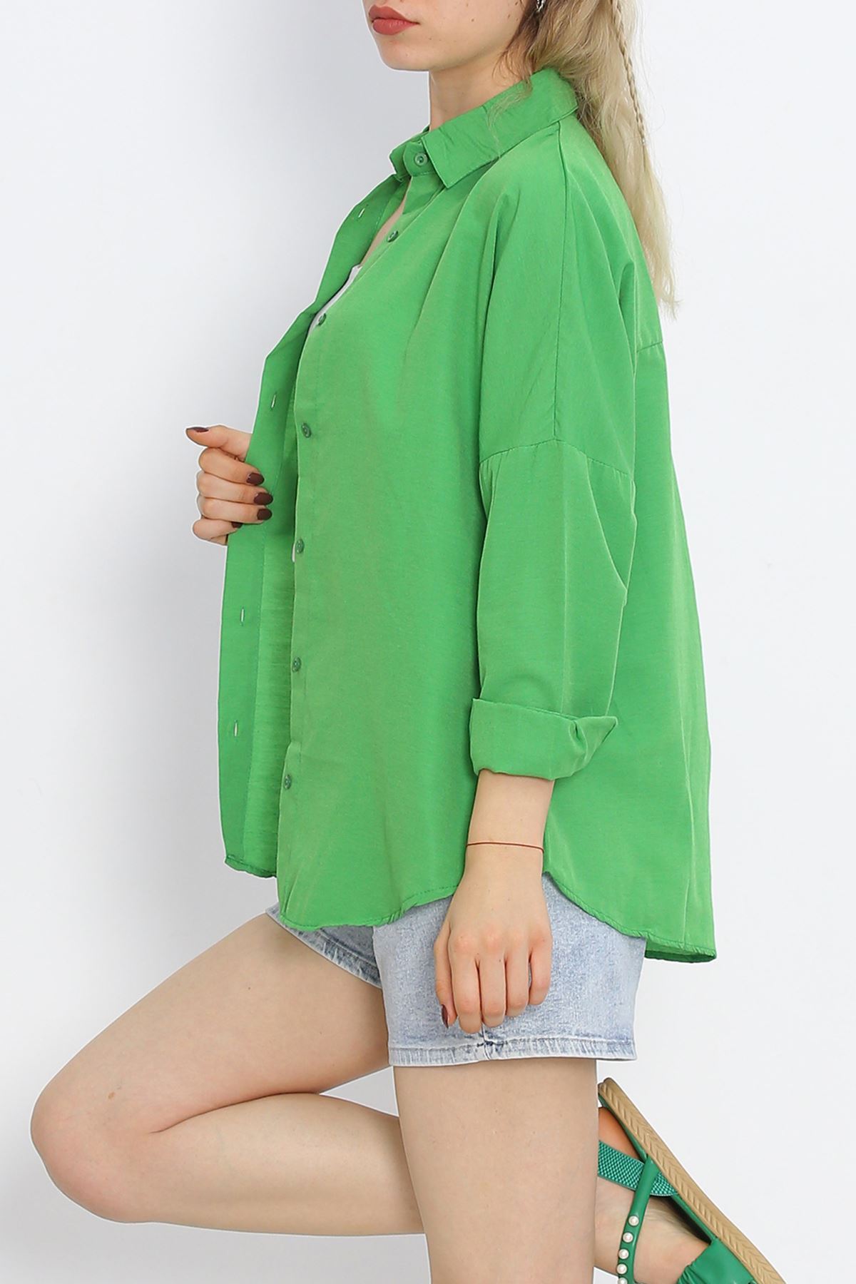 Shabby Shirt Green3