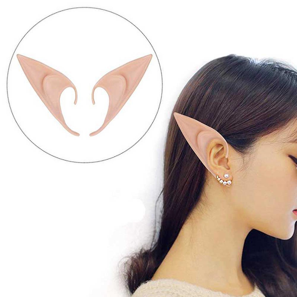 Soft Material Latex Elf Ears 1 Pair 10x5 cm