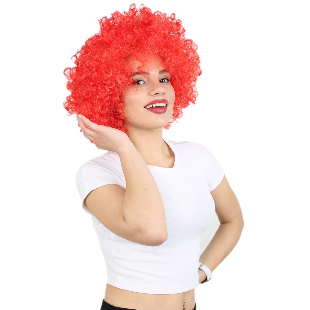 Animation Party And Clown Wig / Red