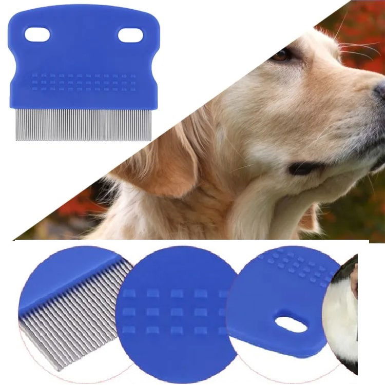 Pet Grooming Comb - Cat Dog Rabbit Fine Tooth Flea Comb