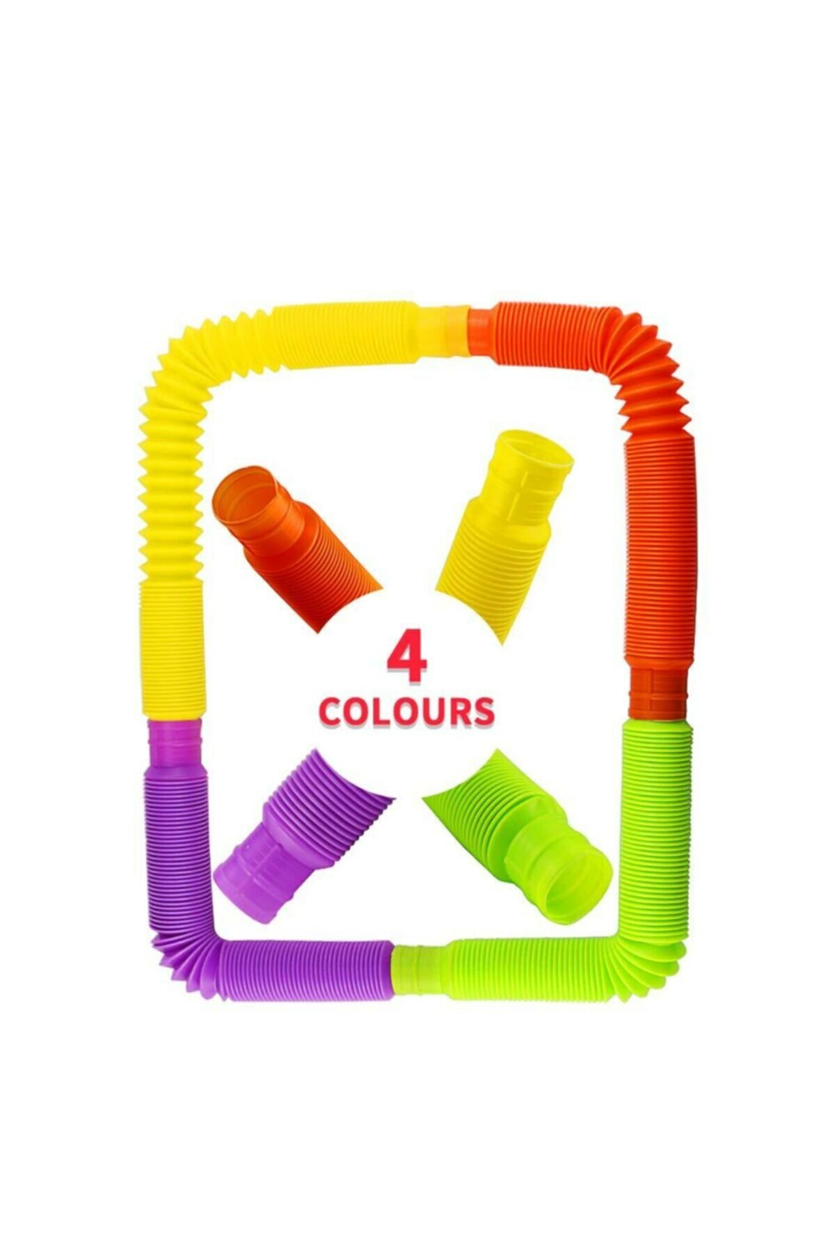 Tubes Anti Stress Sensory Toy Bubble Fidget (4 Pcs )