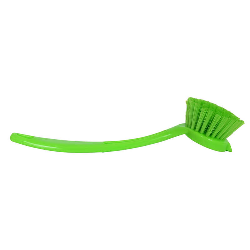 Plastic Handle Sink Bathtub Dish Brush Mixed Color