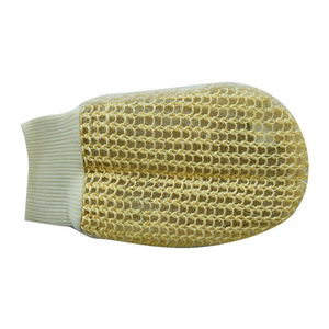 Sisal Rubberized Hand Snap Glove Pouch 14x24 Cm