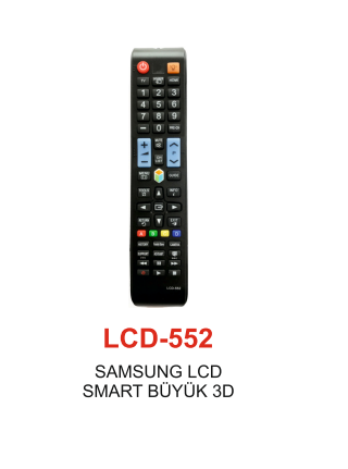 Samsung Source LCD Large TV Remote - LCD 552