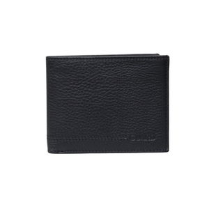 Black Leather Men's Wallet