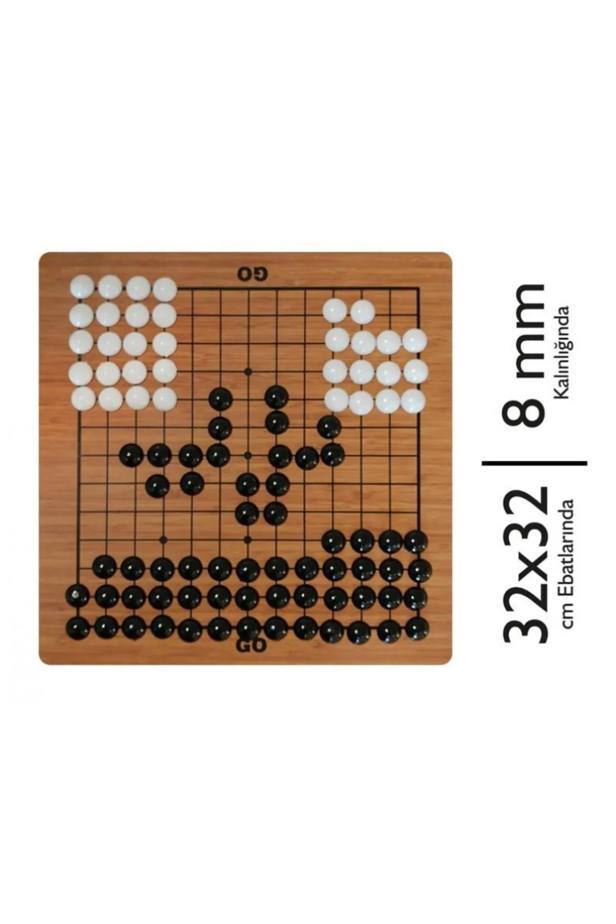 Redka Go Mind Game Wooden Red Go 4000 Years Strategy Game