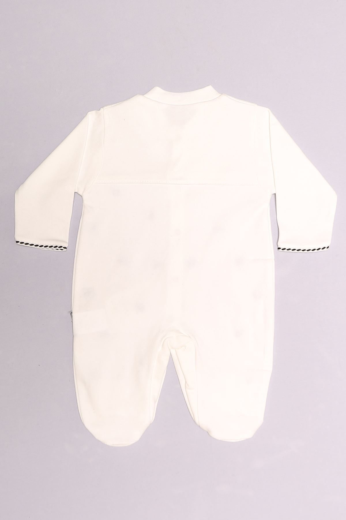 1-6 Month Baby Jumpsuit White