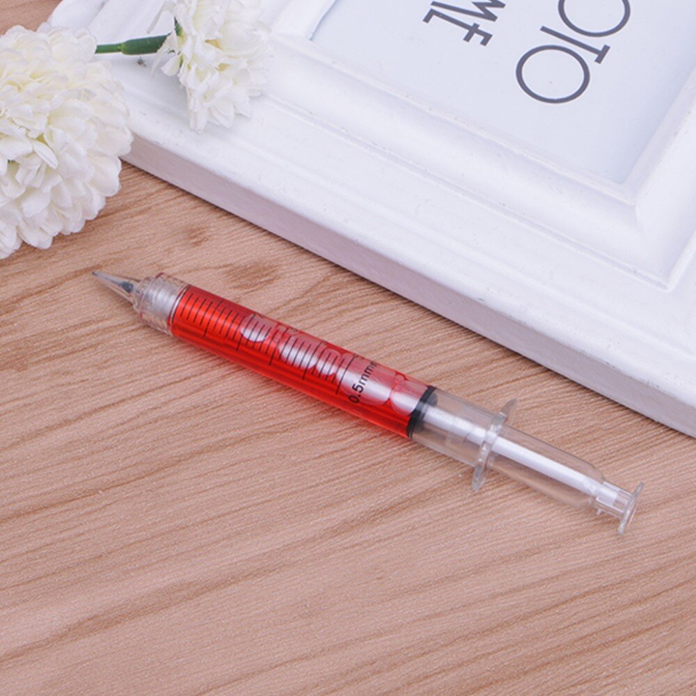 Syringe Shaped Pen Syringe Pen - Pencil (0.7 mm)