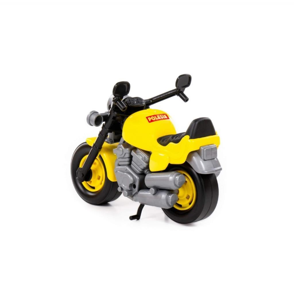 Cross Racing Motorcycle 25 Cm Yellow