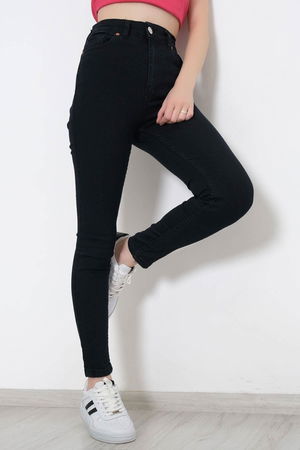 Super Lycra Jeans Pants Dark Blue