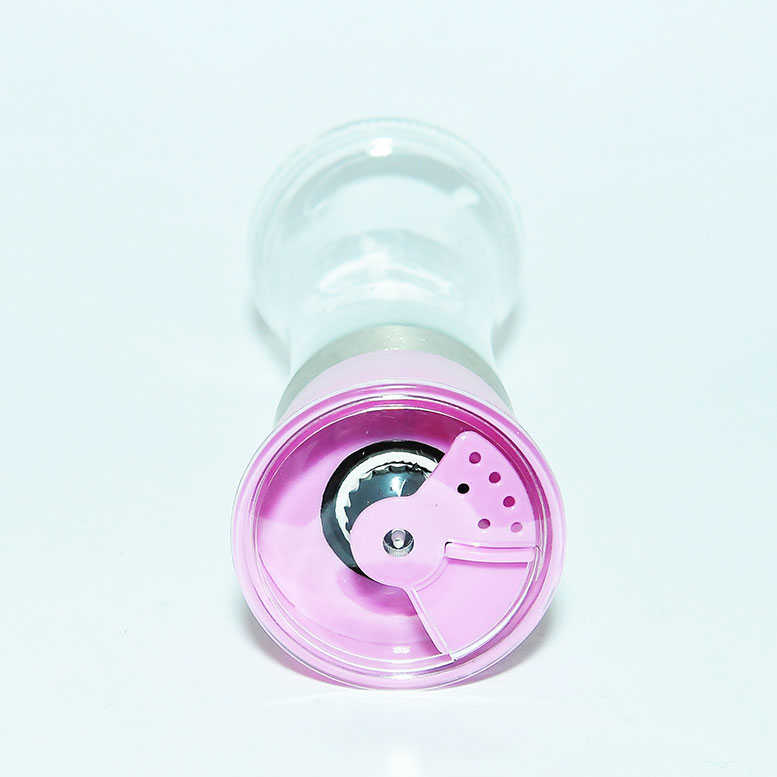 Salt Pepper Glass Grinder Pink