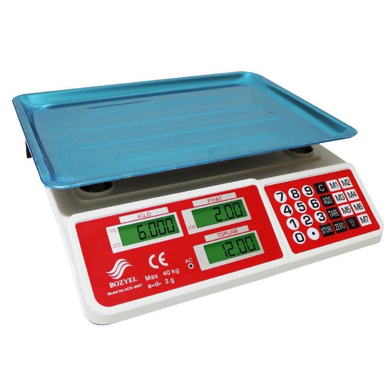 Bozyel ACS-809T 40 Kg Electronic Scale