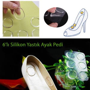 Foot Callus Pad with 6 Pads - Foot Anti-Shock silicone pad