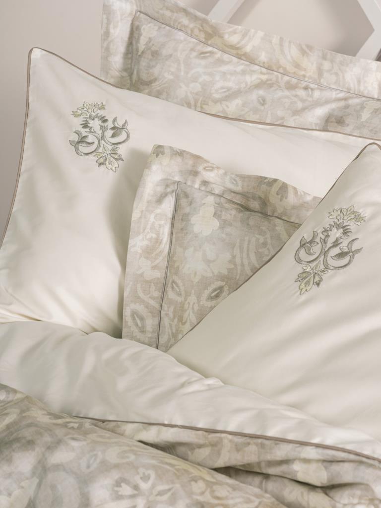 Double Elit Satin Duvet Cover Beatrix Beige