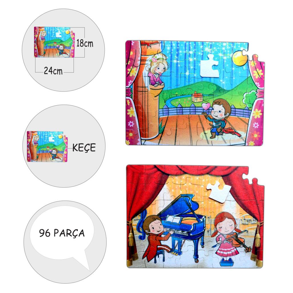 Scene 5+ Felt Jigsaw Puzzle - 5 Years Puzzle