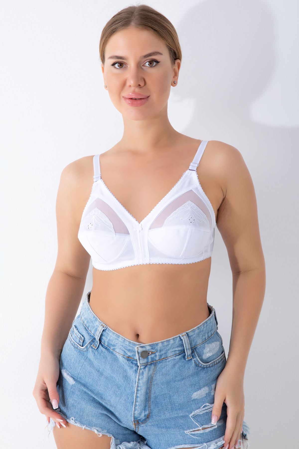 White Recovery Bra