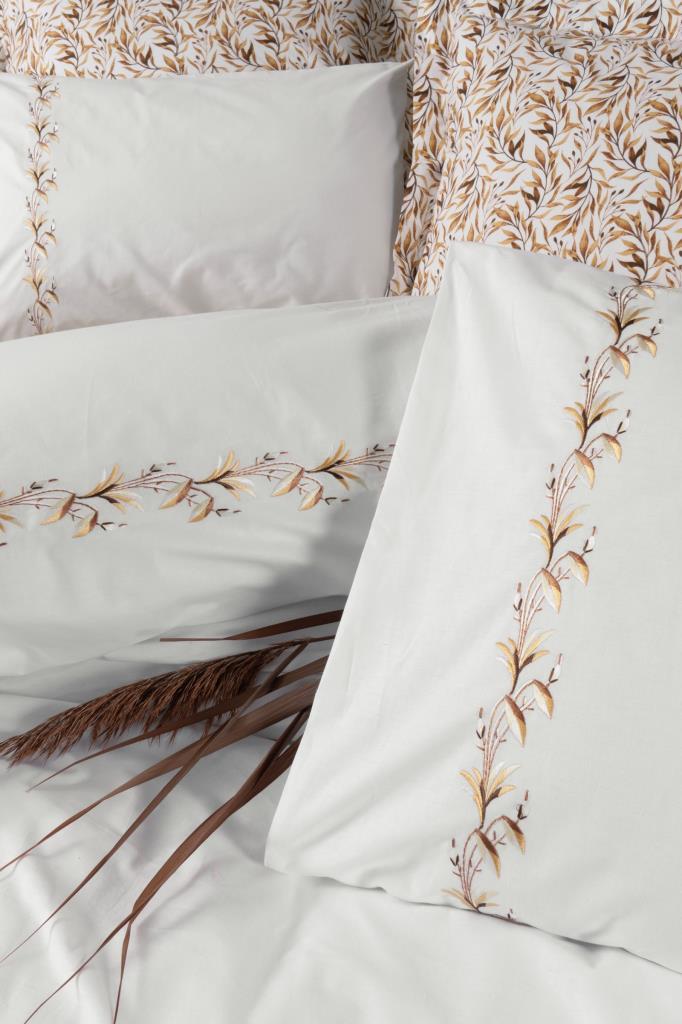 Seri Double Duvet Cover Set Polite Cinnamon