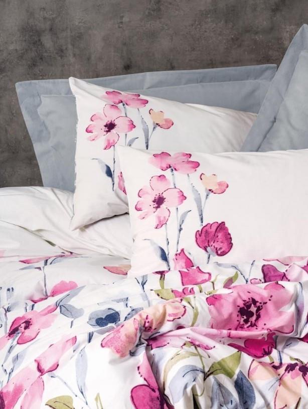 Single Ranforce Duvet Cover Set Carla Gray