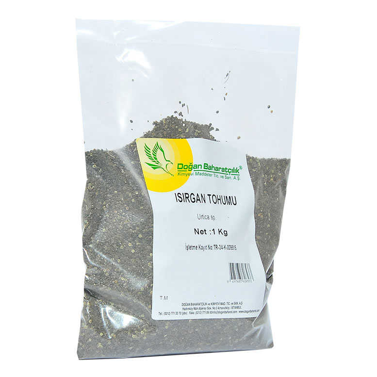 Nettle Seed Natural Grain 1000 Gr Package