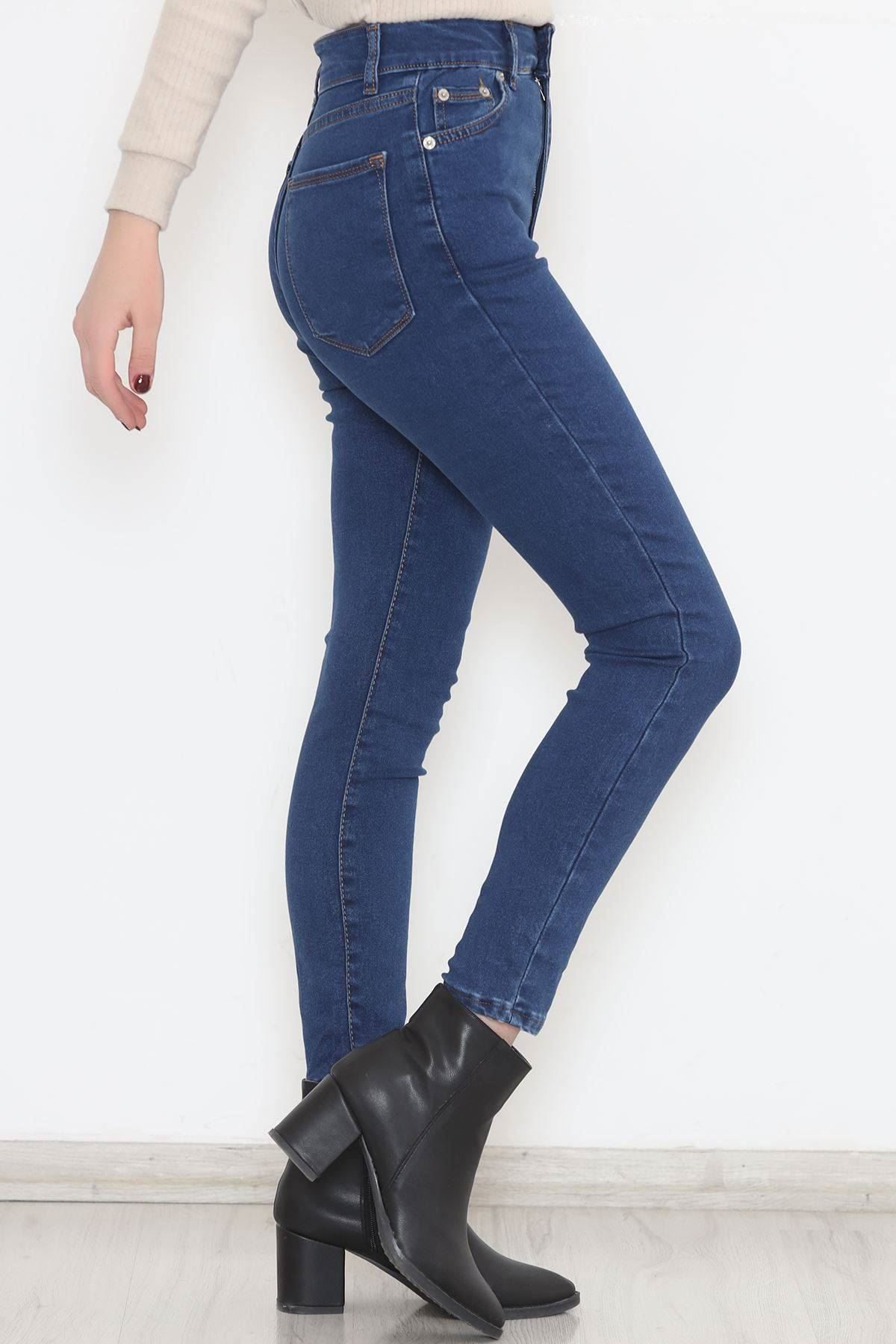 Narrow Leg Jeans Mavi1